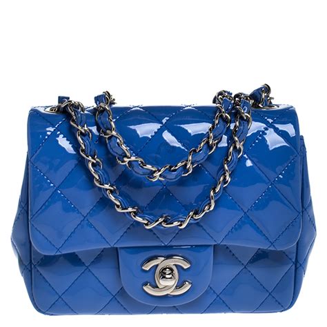 chanel mini bag blue|Chanel mini bags for sale.